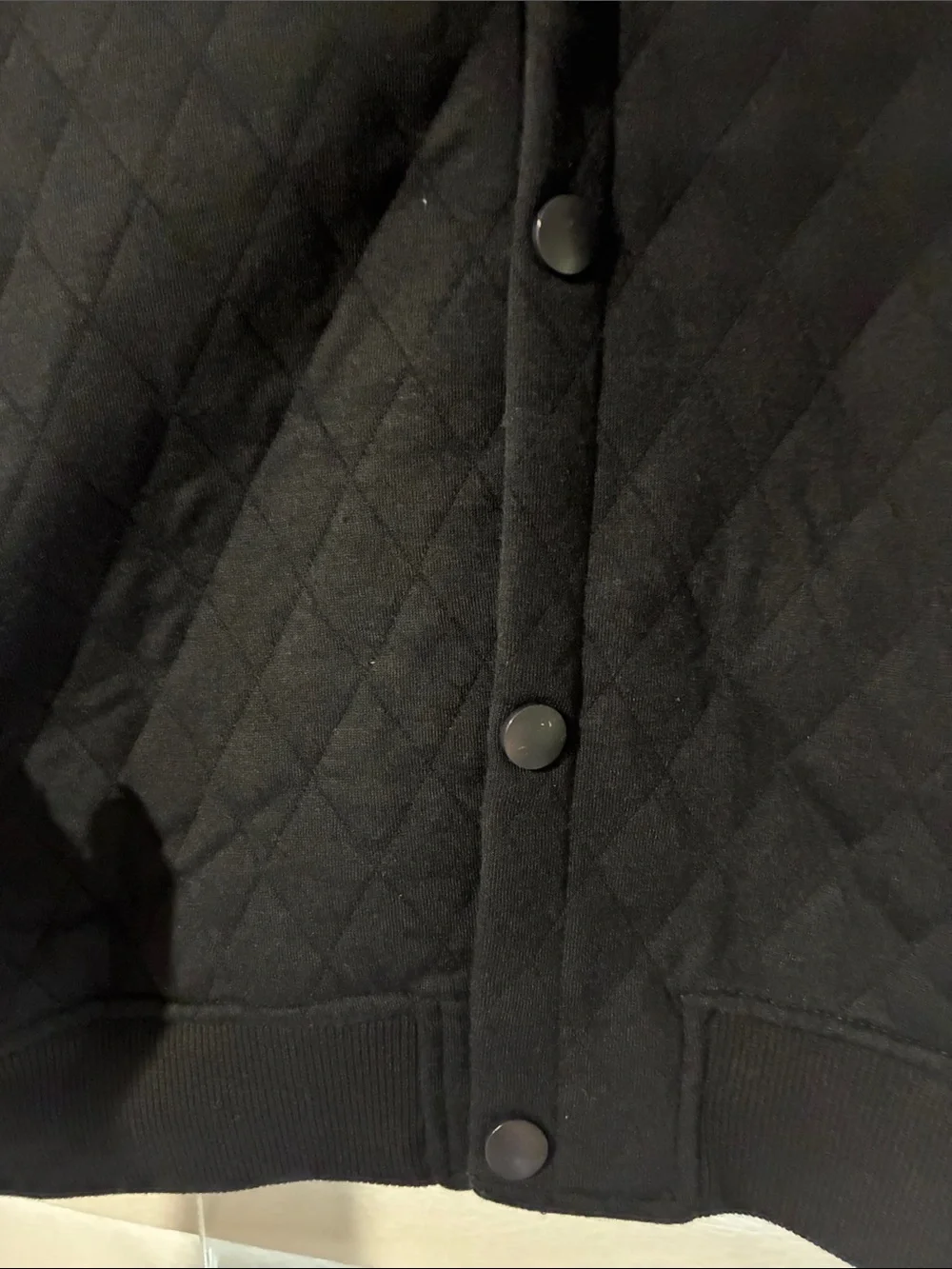 Svrn code black quilted